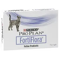 Пробиотик Purina Pro Plan FortiFlora Feline Probiotic, для поддержки микрофлоры ЖКТ у кошек и котят, 7 г