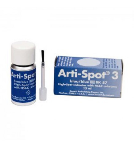 Артикуляційна фарба VK87 синій Arti Spot 15 мл для фрикційних поверхонь