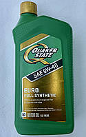 Моторное масло Quaker State Euro SAE 5W40 VW 502.00/505.00 MS-12991 MB 229.3 229.5 (0.946мл) USA 550042725