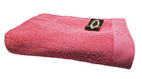 Полотенце махровое однотонное 100х150 Border Розовый