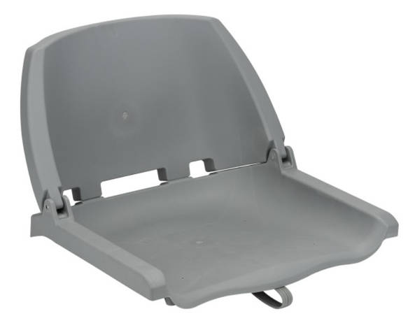 Сидіння для човна катера яхти RYE TRAVELER 14x18x20 сіре, фото 1