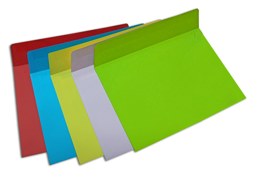 Конверт DL (110х220мм) кольоровий СКЛ (упаковка 100 шт.)