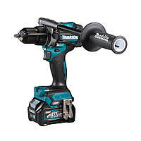 Аккумуляторная дрель-шуруповерт с ударом Makita XGT 40 V MAX HP001GZ