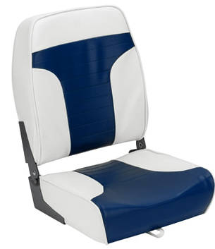 Сіденька для човна яхти 21.5X15.5X16 сіре PREM FOLDING SEAT, фото 1
