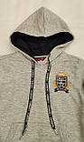 Модна чорна кофта худі з капюшоном для хлопчиків зріст 116,122,128,134,140, фото 5