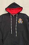 Модна чорна кофта худі з капюшоном для хлопчиків зріст 116,122,128,134,140, фото 7