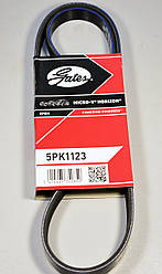 Поліклинові (ручейковий) ремінь на Renault Trafic 2001-> 1.9 dCi (-AC) — GATES (Бельгія) - GT5PK1123