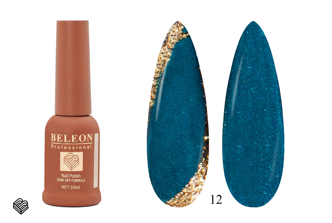 Гель-лак BELEON  Peacock Cat Eye 10мл №12