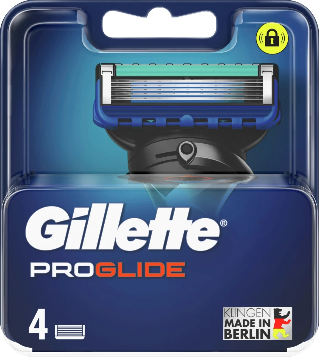 Сменные кассеты Gillette Fusion Proglide, на 5 лезвий (4шт.) - фото 2 - id-p241549410
