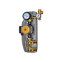 ОДНОЛІНІЙНА НАСОСНА СТАНЦІЯ ДЛЯ СОНЯЧНИХ КОЛЕКТОРІВ NOVASOL Grundfos 15/65, 2-12 л/мин, 6 бар, 3/4"НР