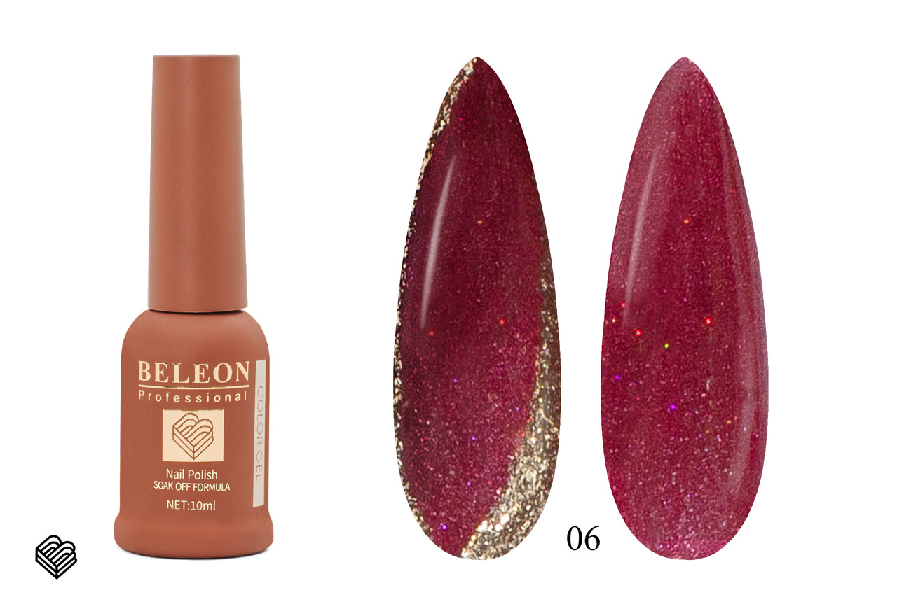 Гель-лак BELEON Peacock Cat Eye 10мл No06