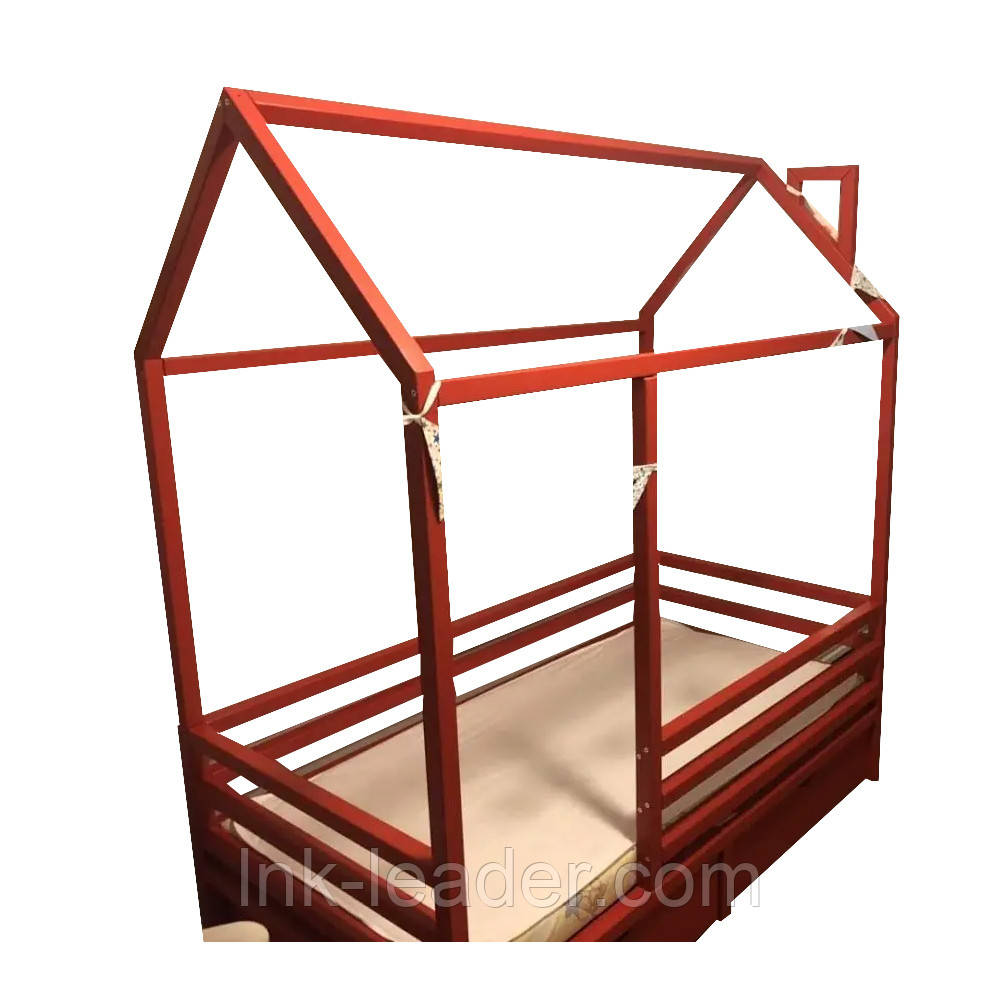 Купить Детская кроватка-домик из дерева (с Ольхи/Липы/Ясеня) "Сладкий ...