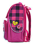 Рюкзак шкільний ортопедичний каркасний 1 Вересня H-11 Barbie red 33.5*26*13.5 код: 555156, фото 3