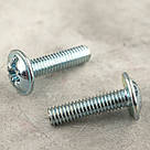 Гвинт DIN 967 з прессшайбою М 4х16 мм. Білий цинк, фото 2