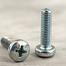 Гвинт М 5х18 мм DIN 7985 з напівкруглою головкою оцинкований, фото 2