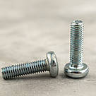 Гвинт М 5х18 мм DIN 7985 з напівкруглою головкою оцинкований, фото 3