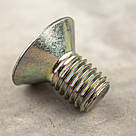 Гвинт потай з внутрішнім шестигранником Inbus DIN 7991 М12х20 мм. Білий цинк, фото 3