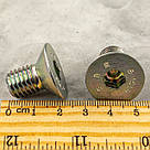 Гвинт потай з внутрішнім шестигранником Inbus DIN 7991 М12х20 мм. Білий цинк, фото 4