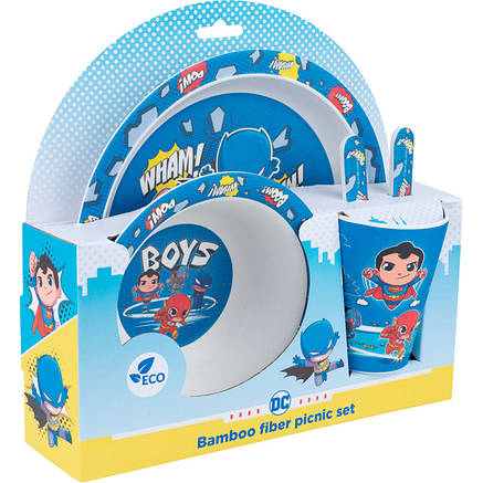 Набір посуду з бамбуку DC (5 предметів), фото 2