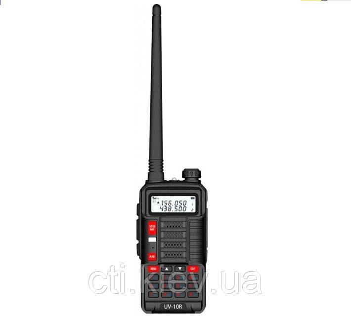 Радіостанція носима BAOFENG UV-10R (136-174 / 400-520 МГц) 5Вт