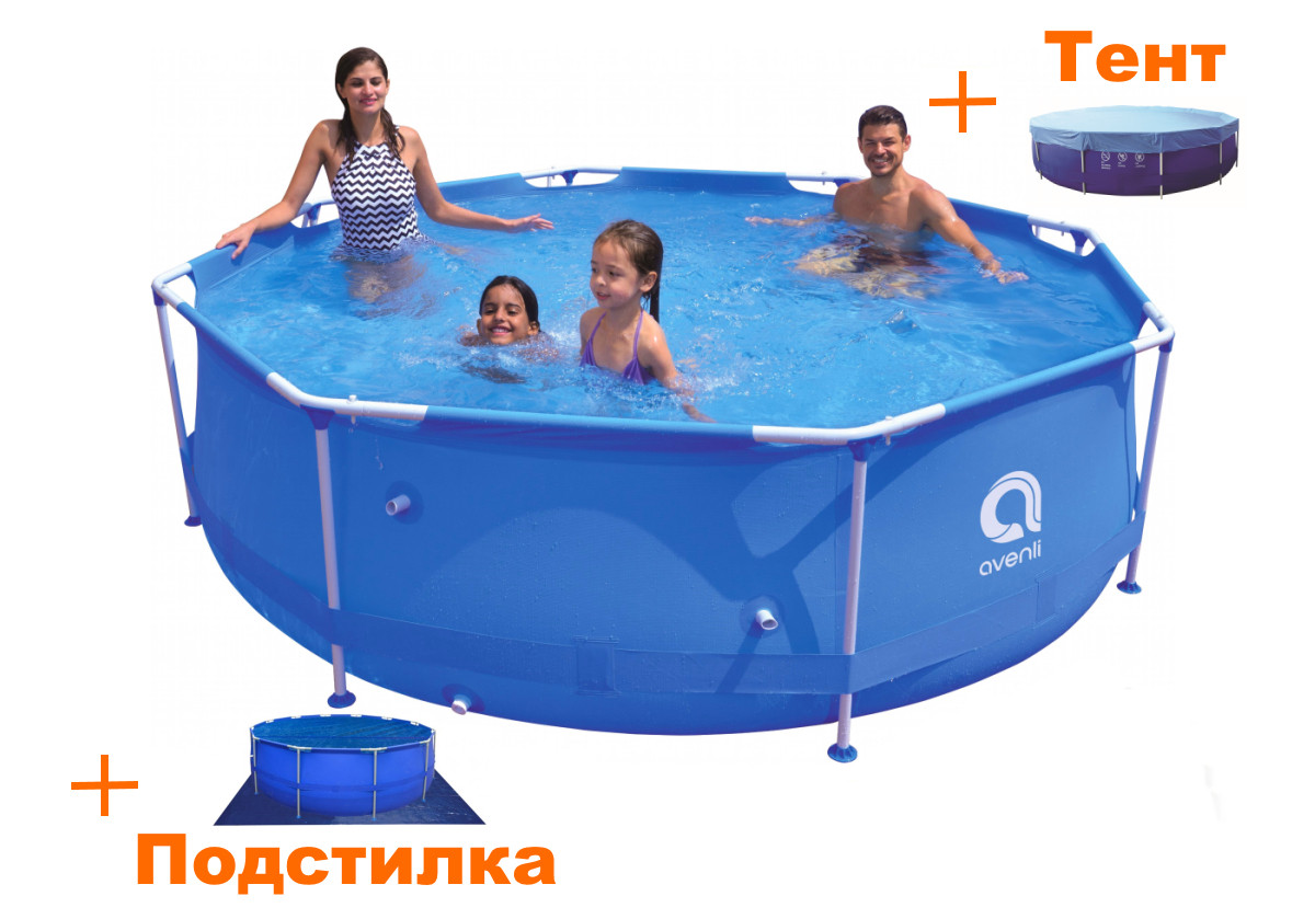 Басейн каркасний Jilong 17799-3 (JL17799-3) (360 X 76 см). Басейн каркасний.