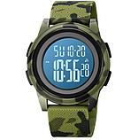Хороші бюджетні чоловічі армійські та тактичні годинники кварцові з каучуковим ремінцем, фото 6