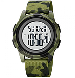 Хороші бюджетні чоловічі армійські та тактичні годинники кварцові з каучуковим ремінцем, фото 4
