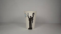 Паперовий  стакан Слава Україні! 340 мл 50 шт/уп (1ящ/35уп) кр 80