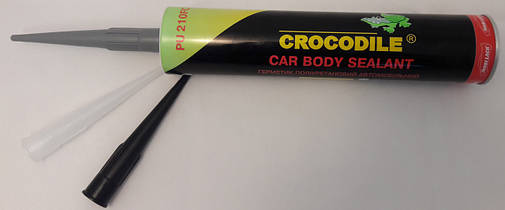 Герметик полиуретановый для швов Crocodile (Крокодил) 310мл Серый, фото 2