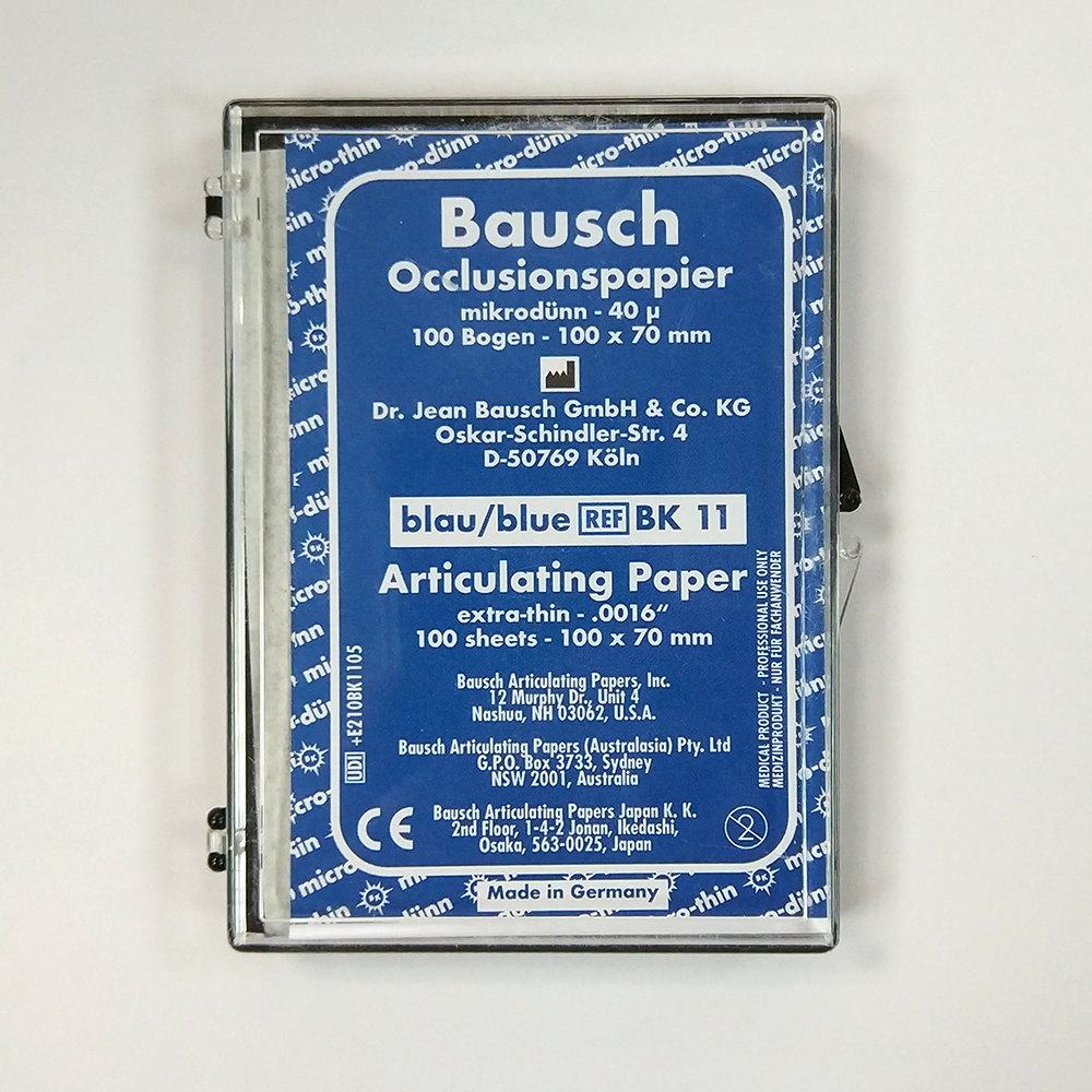 Артикул папір BK 11, товщина 40 мкм, колір — синій, смуги, 100 шт., розмір 100x70 мм