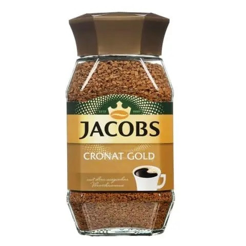 Кава розчинна Jacobs Cronat Gold Якобс Кронат Голд 200 г Німеччина, фото 1