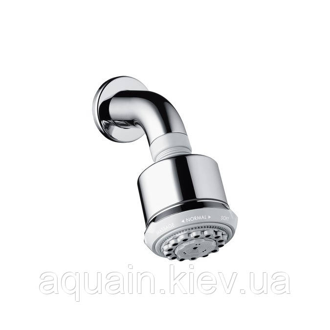 Верхній душ Hansgrohe Clubmaster 3jet, з тримачем, EcoSmart 9 л/хв