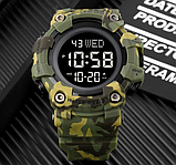 Найкращий бюджетний чоловічий кварцовий армійський і тактичний годинник із каучуковим ремінцем, фото 2