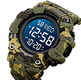 Найкращий бюджетний чоловічий кварцовий армійський і тактичний годинник із каучуковим ремінцем, фото 3