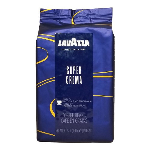 Кава в зернах Lavazza Super Crema 1кг