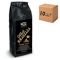 Скринька розчинної сублімованої кави "GOLD BRASILIA " 500гр.(у ящику 10 шт)