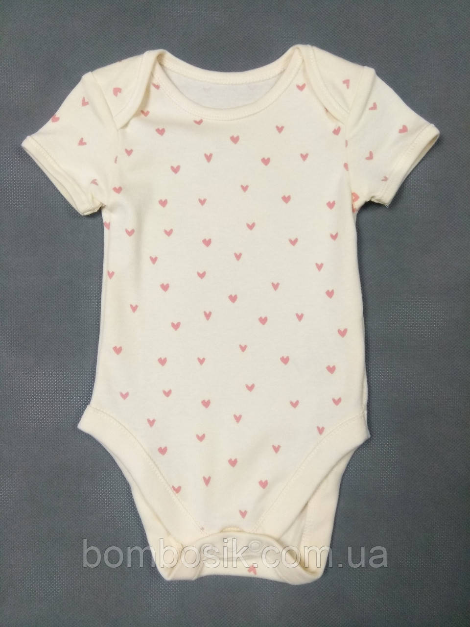 Бодік для дівчинки з коротким рукавом George, 9-12м (74-80cм)
