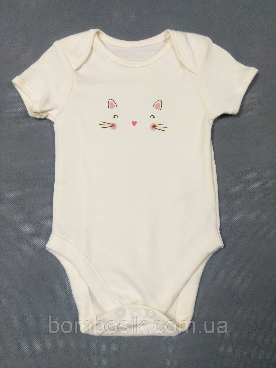 Бодік для дівчинки з коротким рукавом George, 0-3м (56-62cм)