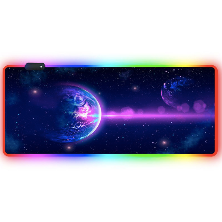 LED килимок для мишки, Планета 80x30 см, фото 1