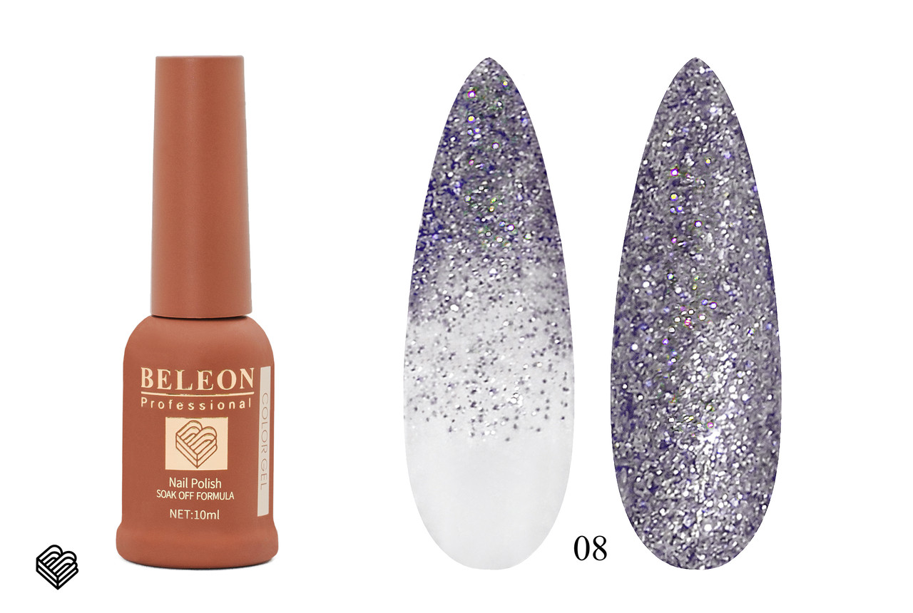 Гель-лак BELEON Platinum Diamond 10мл No08