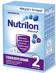 Nutrilon Гіпоалергенний 2, 600 г (Нутрлілон) суха молочна суміш