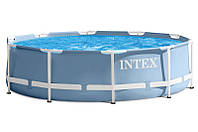 Бассейн INTEX каркасный кругый в коробке интекс Prism Frame Pool р.305*76см, 4485л 26700