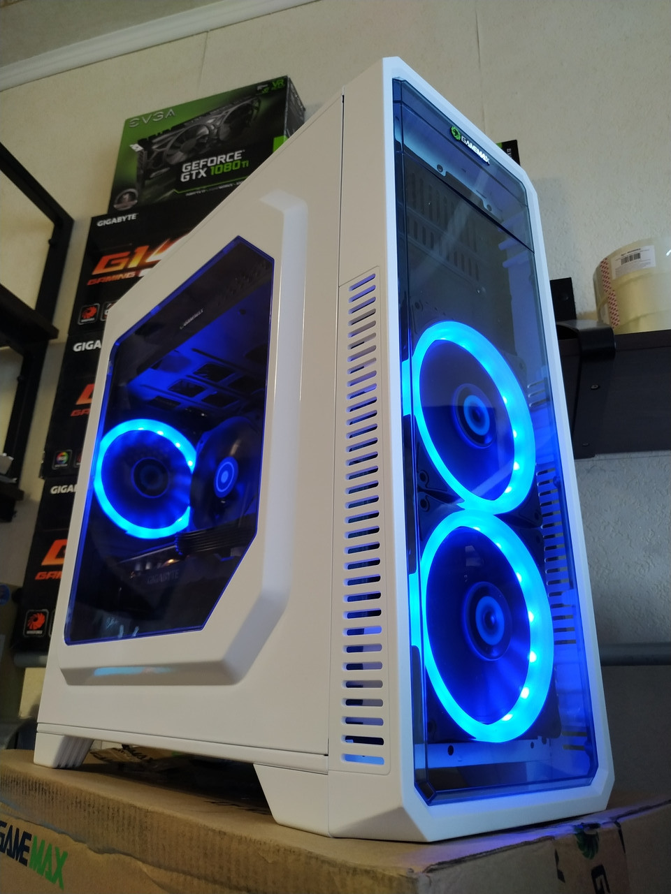 Игровой ПК Intel Core I3 10100F RX 580 8GB, 16GB DDR4, SSD