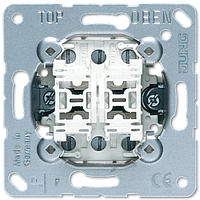 Механизм выключателя 2-кл проходного JUNG 509U