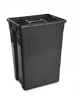 AP Medical, SC 50 Л контейнер для утилизации медицинских и биологических отходов, с крышкой MONO, черный