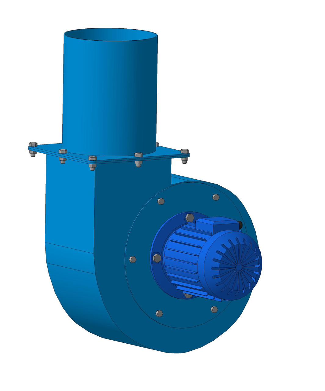 Вентилятор промисловий ВЦД No2,5 Дмосос, фото 1