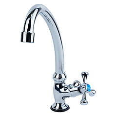 Змішувач VN 1/2" монокран на гайці TAU (VN-1G160C) по 4 шт. в коробці