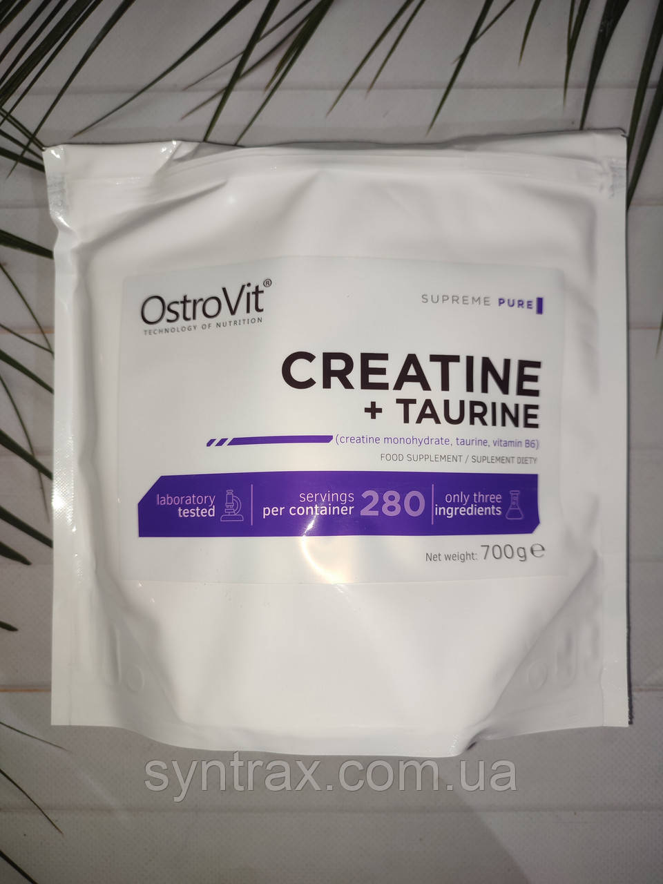 Ostrovit Creatine + Taurine 700g, острівіт креатин + таурин 700 грамів