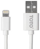 USB-кабель TOTO TKG-55 Charging USB cable Lightning 0,2m, SL, хорошего качества, usb кабель, toto tkg 55,