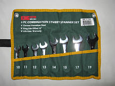 Набір ключів комбінованих вкорочених King STD KSR -3-008 8 шт